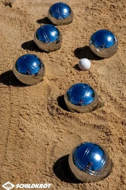 Sale Schildkröt Speelgoed Boule/Boccia/Petanque Set silver/black