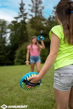 Outlet Schildkröt Speelgoed Schi Neopren Klettball Set light yellow/mid blue