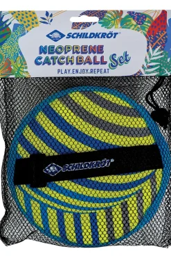 Outlet Schildkröt Speelgoed Schi Neopren Klettball Set light yellow/mid blue