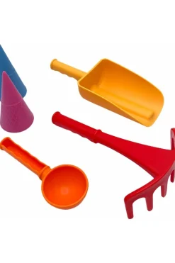 Speelgoed Schi 7In1 Sand Toys Folding Bucket Set Blue-Schildkröt Outlet