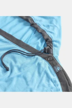 Sale Sea To Summit Lakenzak Breeze Sleeping Bag Liner - Rectangular W/ Pillow Blue Atoll
