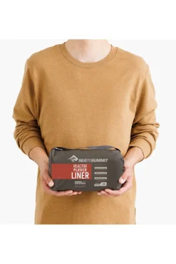 Lakenzak Reactor Fleece Sleepingbag Liner Mummy W/Drawcord Standard-Sea To Summit Hot