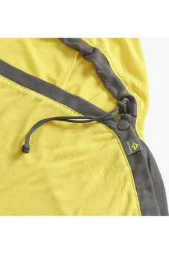 New Sea To Summit Lakenzak Reactor Sleepingbag Liner Mummy W/Drawcord Standard Sulphur Yellow