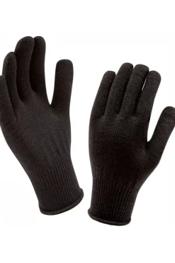 Outlet Sealskinz Handschoen Solo Merino black