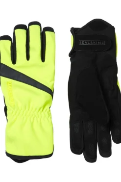 Fashion Sealskinz Handschoenen Bodham - Waterproof All Weather Cycle Glove yellow/black