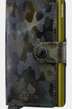 Online Secrid Portefeuille Mini Jungle dark grey/mid khaki