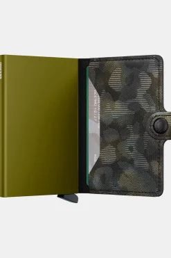 Online Secrid Portefeuille Mini Jungle dark grey/mid khaki