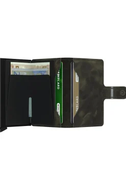 New Secrid Portefeuille Mini Vintage Olive Green/Black