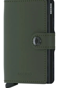 Sale Secrid Portefeuille Mini Matte dark green/black