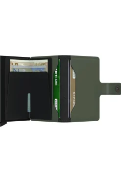Sale Secrid Portefeuille Mini Matte dark green/black