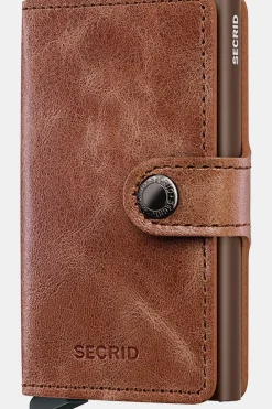 Sale Secrid Portefeuille Mini Vintage mid brown