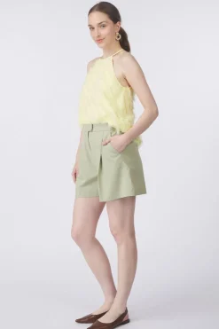 Best Selected Blouse Bea-Tiffa Halterneck Fringe Tea