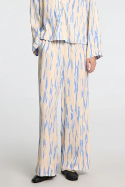 Broek Baela Hw Aop Wide Pant B-Selected Best