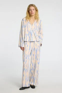 Broek Baela Hw Aop Wide Pant B-Selected Best