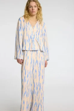 Broek Baela Hw Aop Wide Pant B-Selected Best