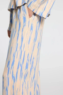 Broek Baela Hw Aop Wide Pant B-Selected Best