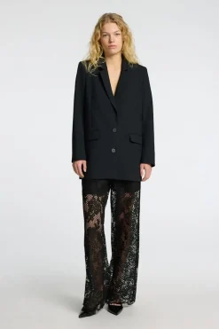 Online Selected Broek Milly Black