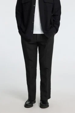 Online Selected Broek Slh196-Straight Leroy Sun Black