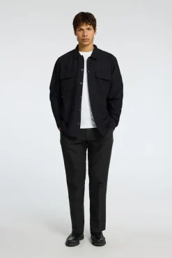 Online Selected Broek Slh196-Straight Leroy Sun Black