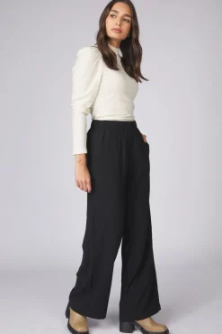 Fashion Selected Broek Tinni-Relaxed B black