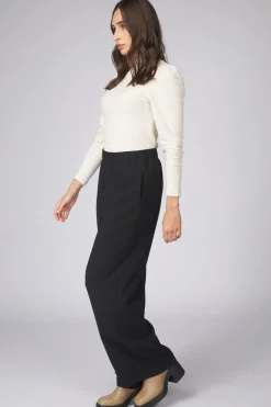 Fashion Selected Broek Tinni-Relaxed B black