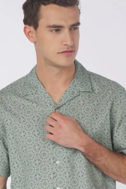 Hemd Reg New Linnen Resort-Selected Clearance