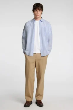 Clearance Selected Hemd Relaxwilfred Cashmere Blue