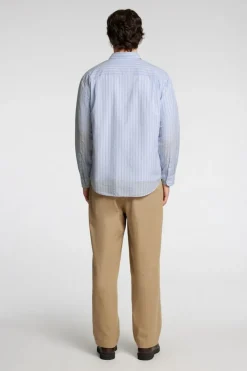 Clearance Selected Hemd Relaxwilfred Cashmere Blue