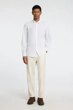 New Selected Hemd Slimnew White