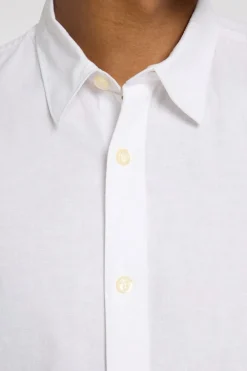 New Selected Hemd Slimnew White