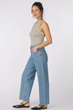 Fashion Selected Jeans Alice Barrel Light Blue Light Blue Denim