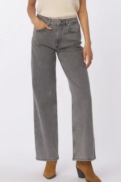 New Selected Jeans Alice Wid Long Eloise Gre Jea Birch