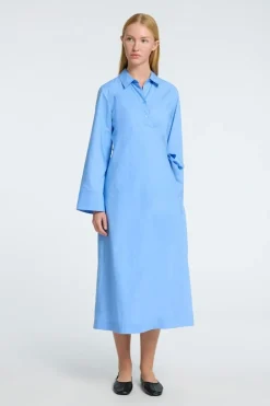 Clearance Selected Jurk Aviana Ls Midi Wrap B Cornflower Blue