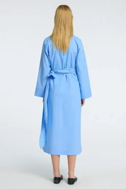 Clearance Selected Jurk Aviana Ls Midi Wrap B Cornflower Blue