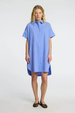 New Selected Jurk Blair Cornflower Blue