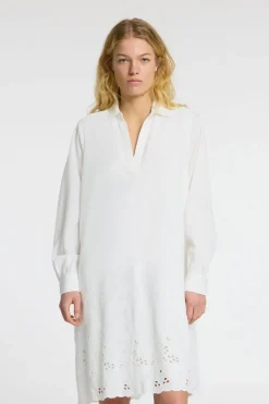 Fashion Selected Jurk Dahlia Bright White