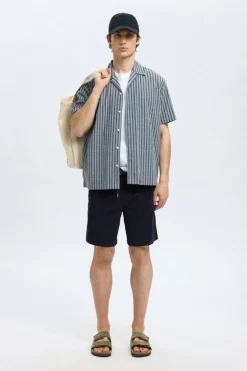 New Selected Short Regular Jace Sky Captain