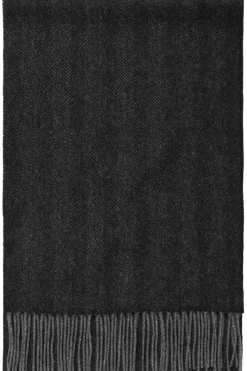 Sjaal Tope Wool Herringbone-Selected Outlet
