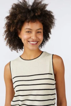 Top Esther Sl Contrast-Selected Fashion