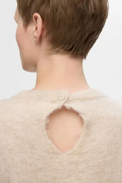 Discount Selected Trui Lulu Open Back Birch