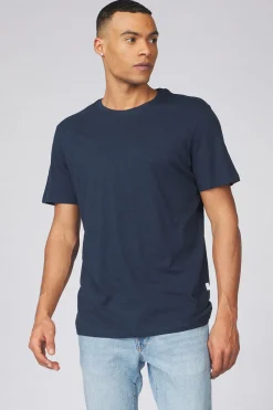 Discount Selected T-Shirt Aspenub Blue Denim