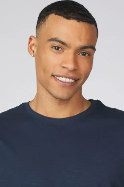 Discount Selected T-Shirt Aspenub Blue Denim