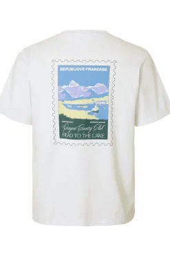 Clearance Selected T-Shirt Bosma Ss O-Neck Tee Bright White France