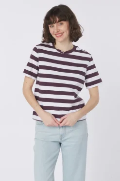 New Selected T-Shirt Essential Stripedoxy Lbd