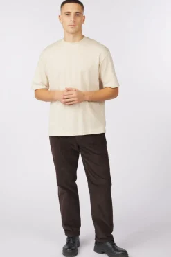 New Selected T-Shirt Looseoscar Chocolate Torte