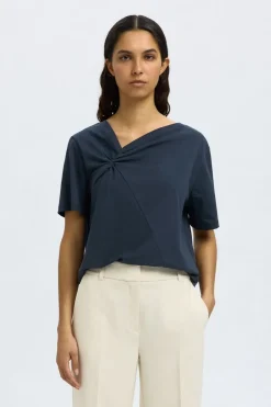 T-Shirt Mila Twisted-Selected Clearance