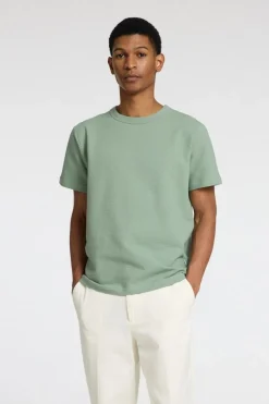 Discount Selected T-Shirt Sander Seersucker Iceberg Green