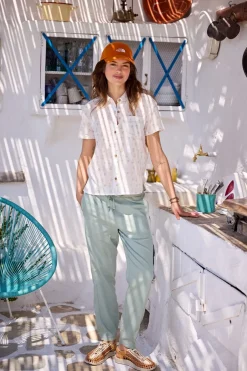 Discount Sherpa Broek Palmo Pant Celery