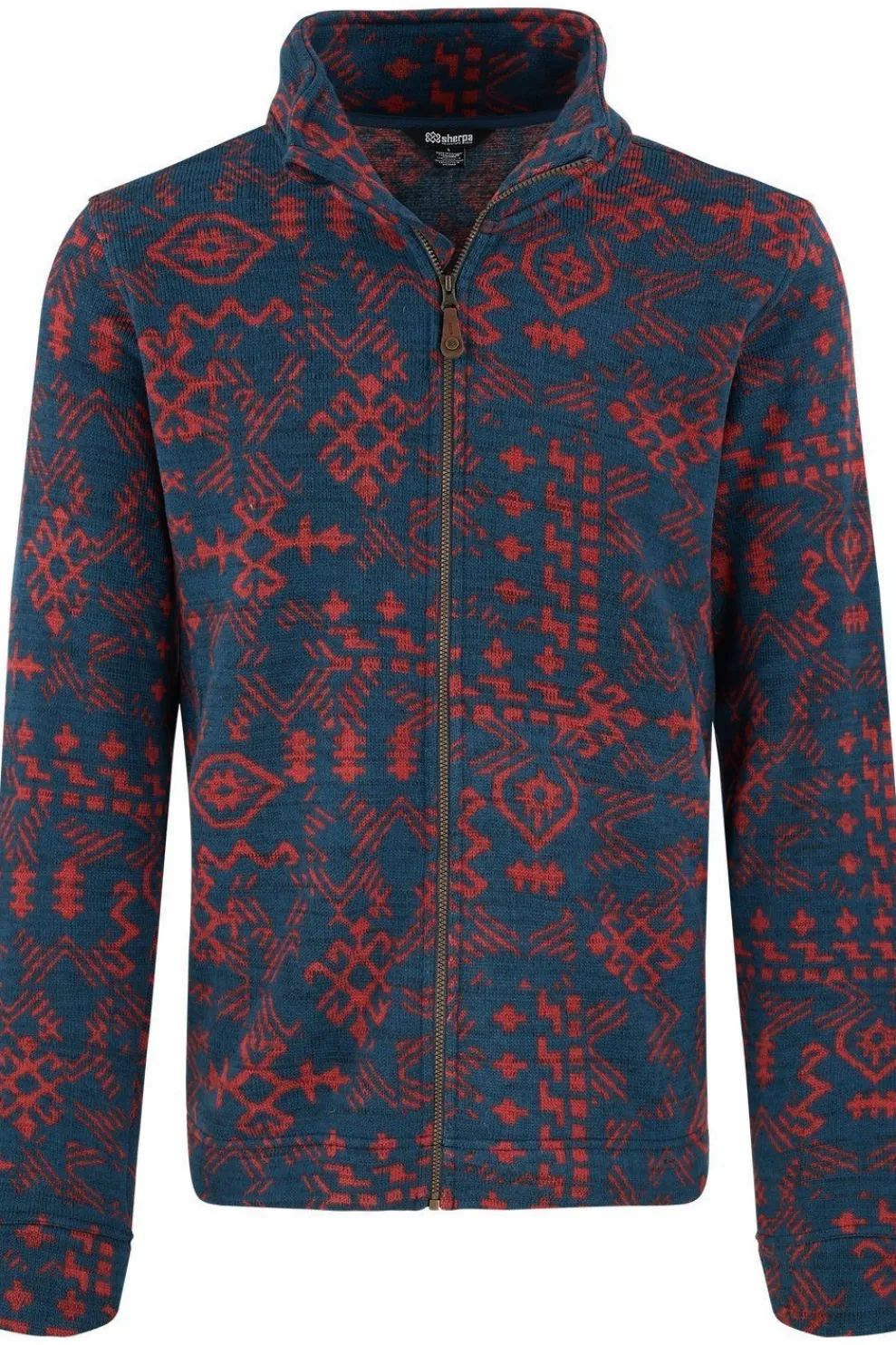 Fleece Bhutan Full Zip Jacket-Sherpa Fashion