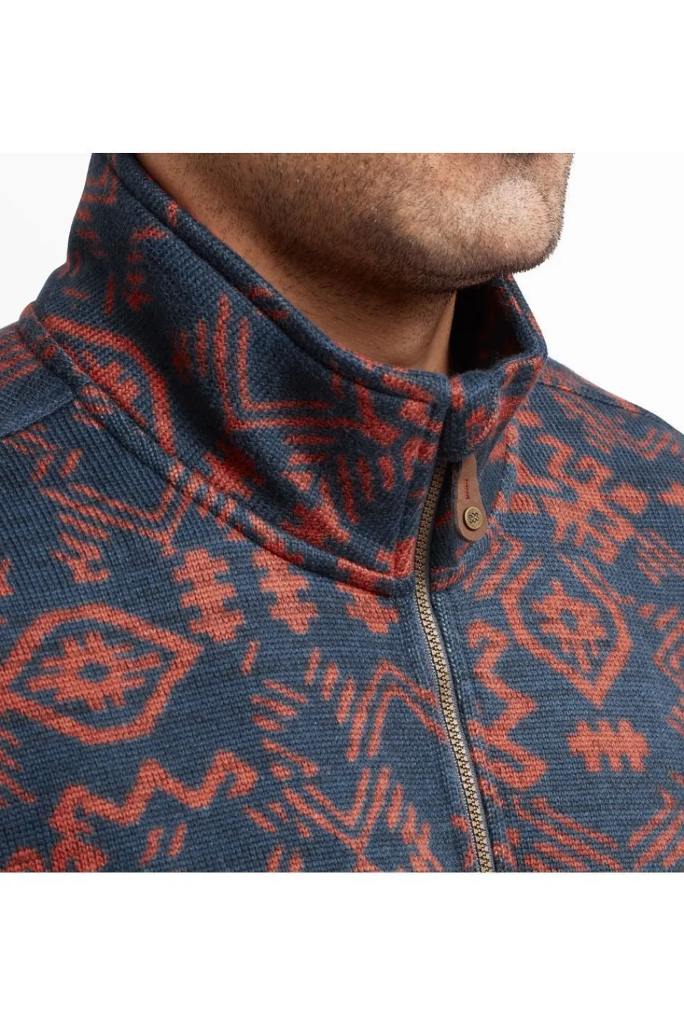 Fleece Bhutan Full Zip Jacket-Sherpa Fashion